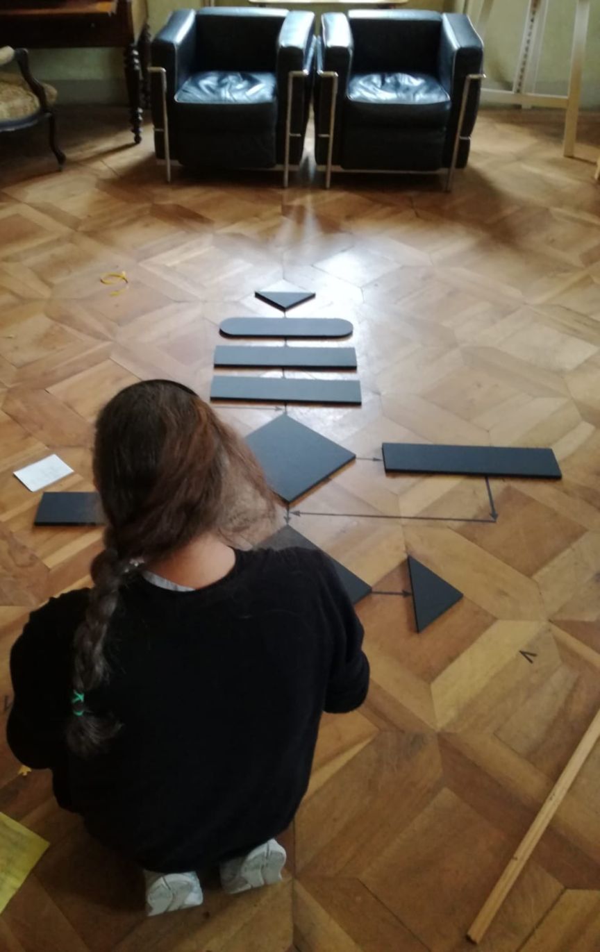 paola zorzi: chateau d'IF.  diagramma a blocco o di flusso